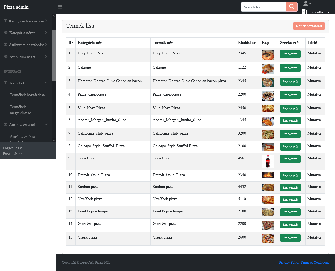 GitHub - szijartoferenc/pizza