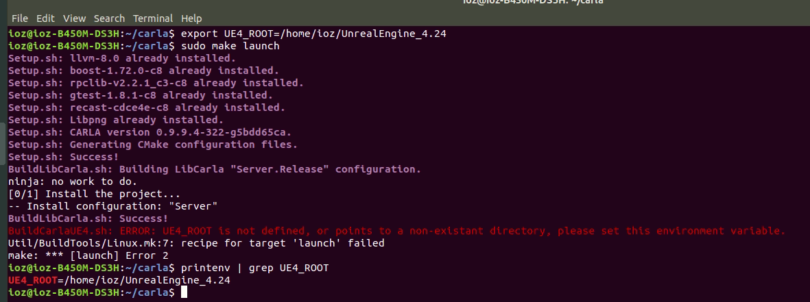 Make launch Error while compiling Carla · Issue #3299 · carla-simulator ...