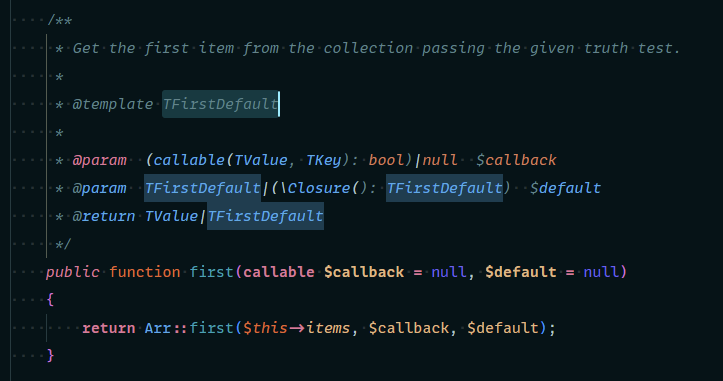 Laravel 9 return types · Issue #2132 · bmewburn/vscode-intelephense ...