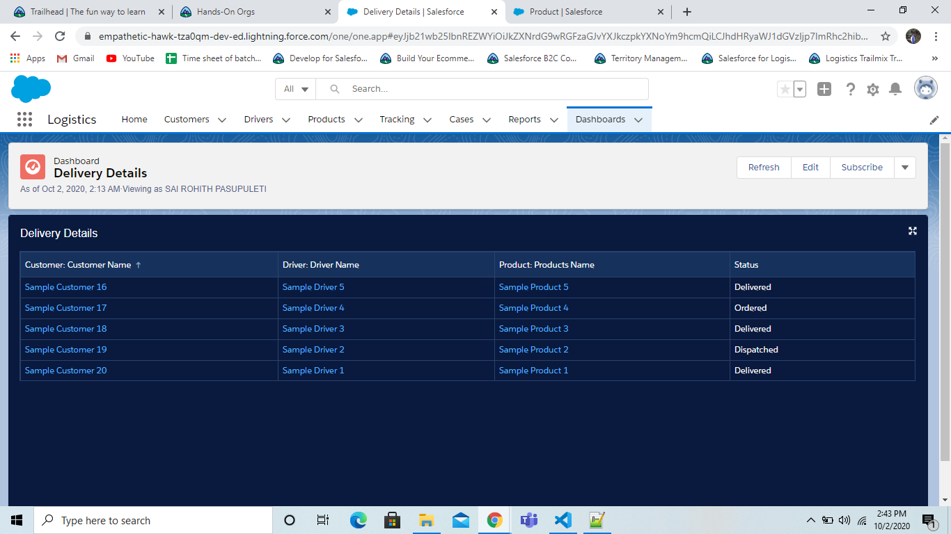 GitHub - sairohithpasupuleti/Logistics-App