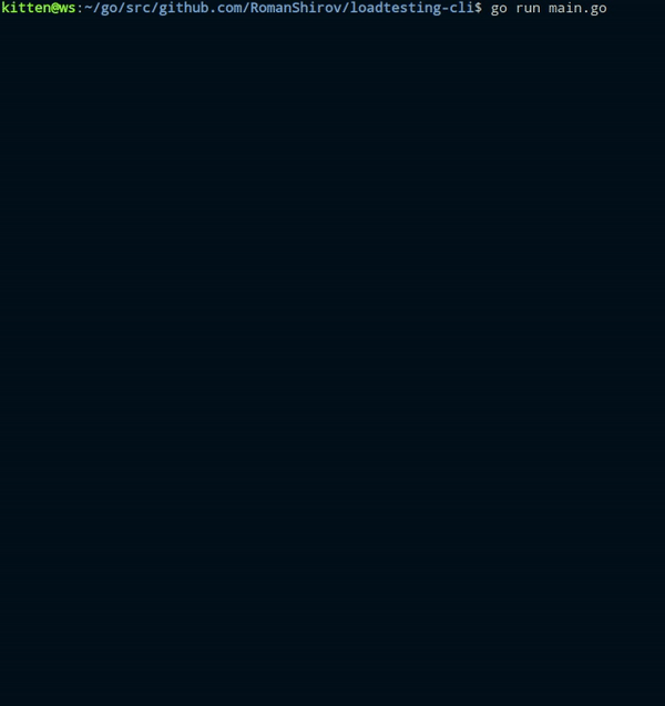 GitHub - RomanShirov/loadtesting-cli: Small CLI utility for self-use ...
