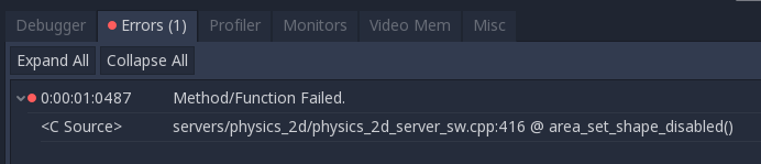 Physics server with Multi-Threaded thread model doesn't report error ...
