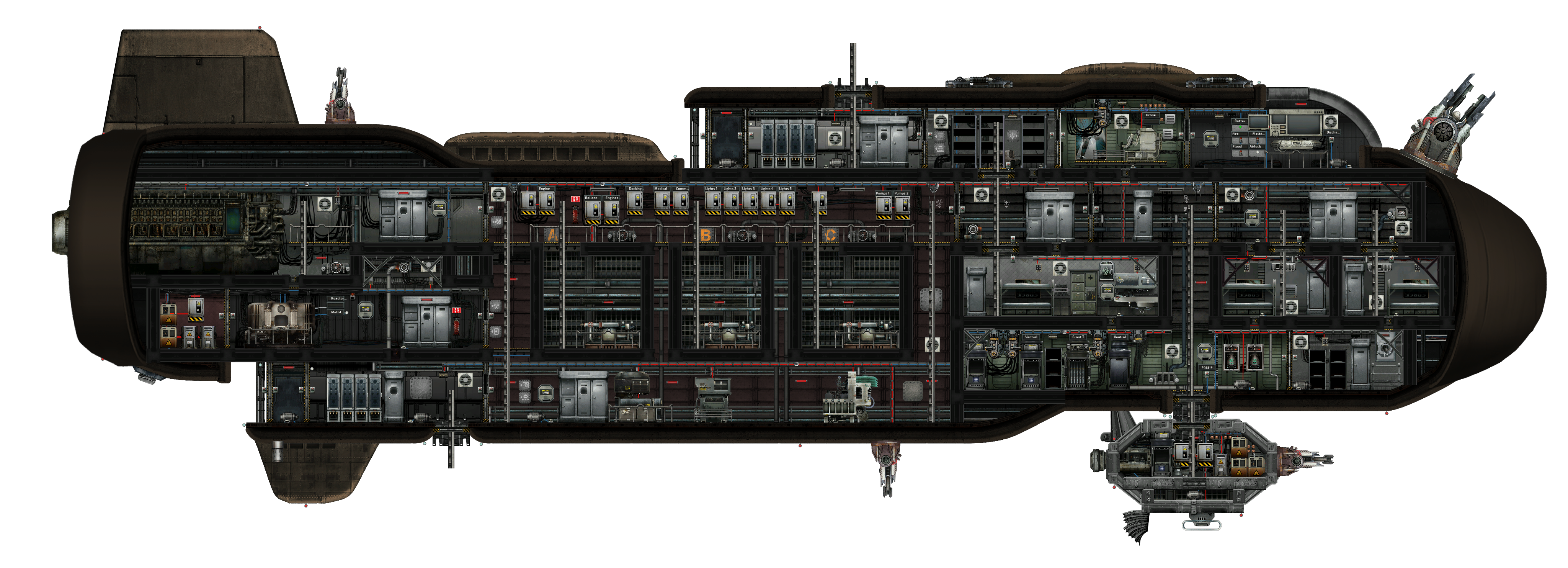 [Submarine] Minor Adjustments · FakeFishGames Barotrauma · Discussion ...