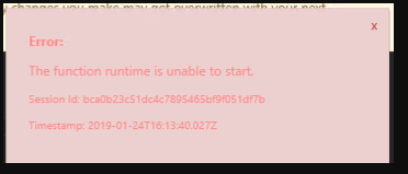 ILB ASE deployment: "The Function Runtime is Unable to Start" · Issue ...