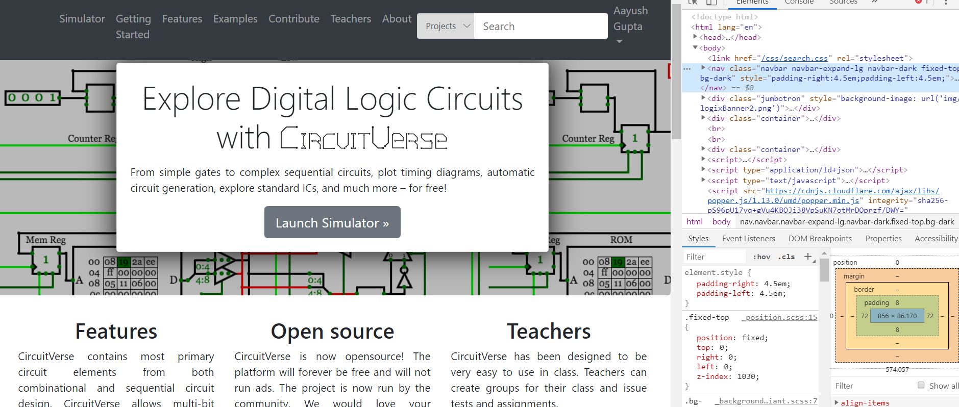 Logo image missing from Navbar · Issue #533 · CircuitVerse/CircuitVerse ...