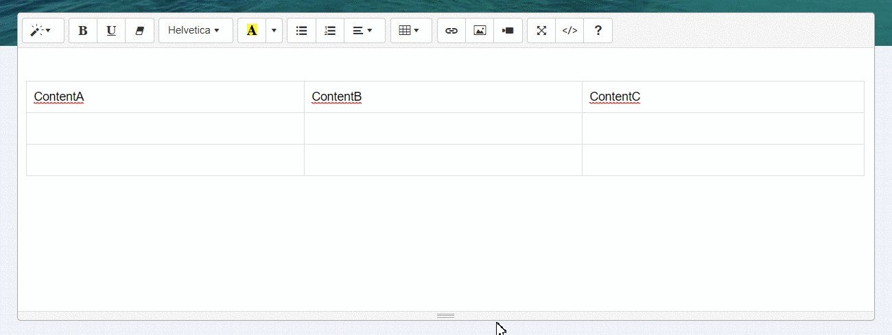 BUG Table Content in Chrome can't be selected or properly copy-pasted ...