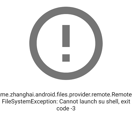 Understandable error message information · Issue #581 · zhanghai ...