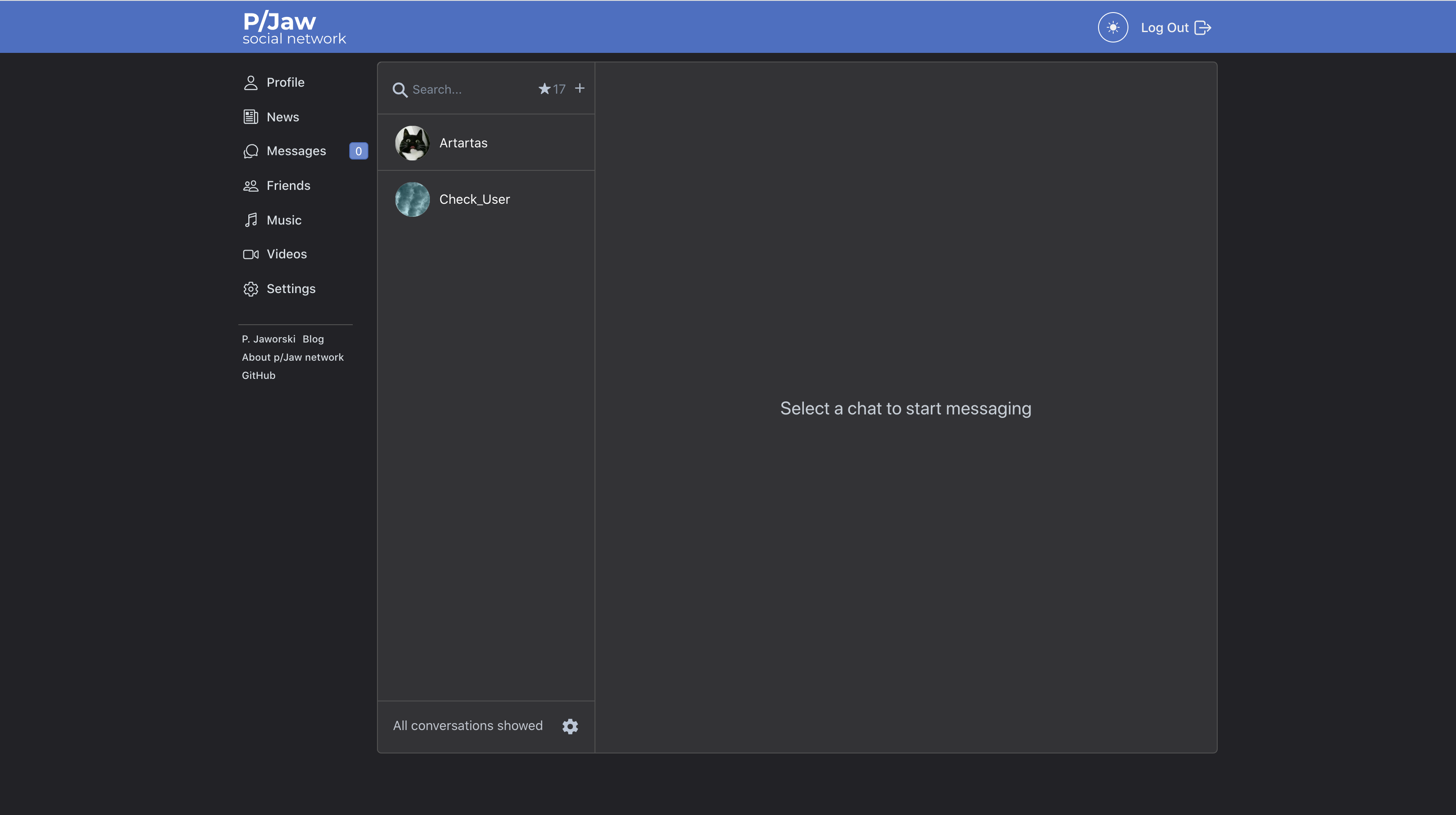 GitHub - gerwld/react-social: React social network