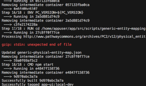 Docker build step fail: generic-entity-mapping · Issue #1377 ...