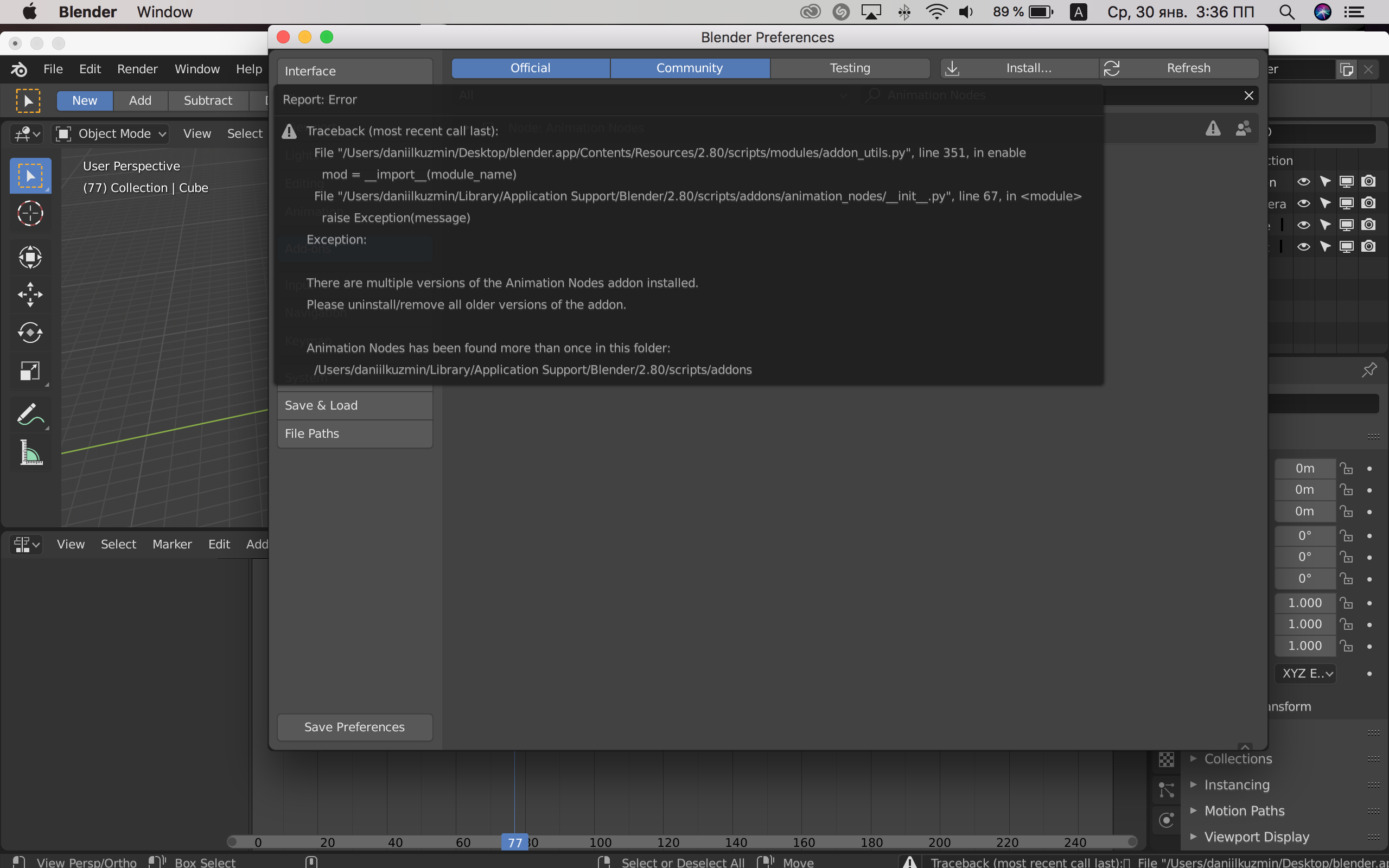 Animation node 2.79-2.80 failed · Issue #1022 · JacquesLucke/animation ...