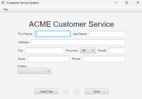 GitHub - rofarinango/ACMECustomerService: Java application to create ...