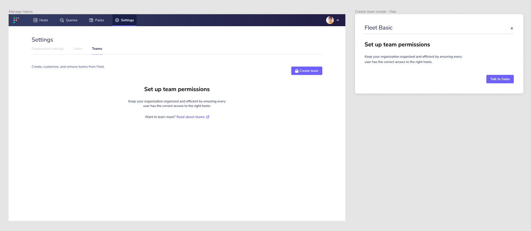 Presenting teams in Fleet Core · Issue #376 · fleetdm/fleet · GitHub