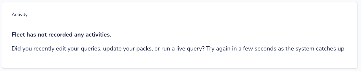 Error state for the activity feed does not render with the usual styles ...