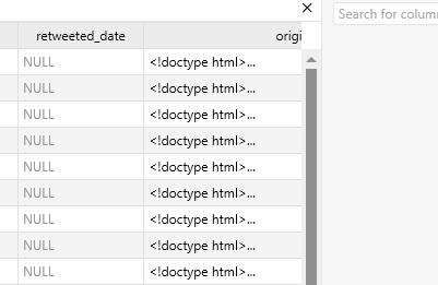 Hiding column does not appear to do anything · Issue #360 · TablePlus ...