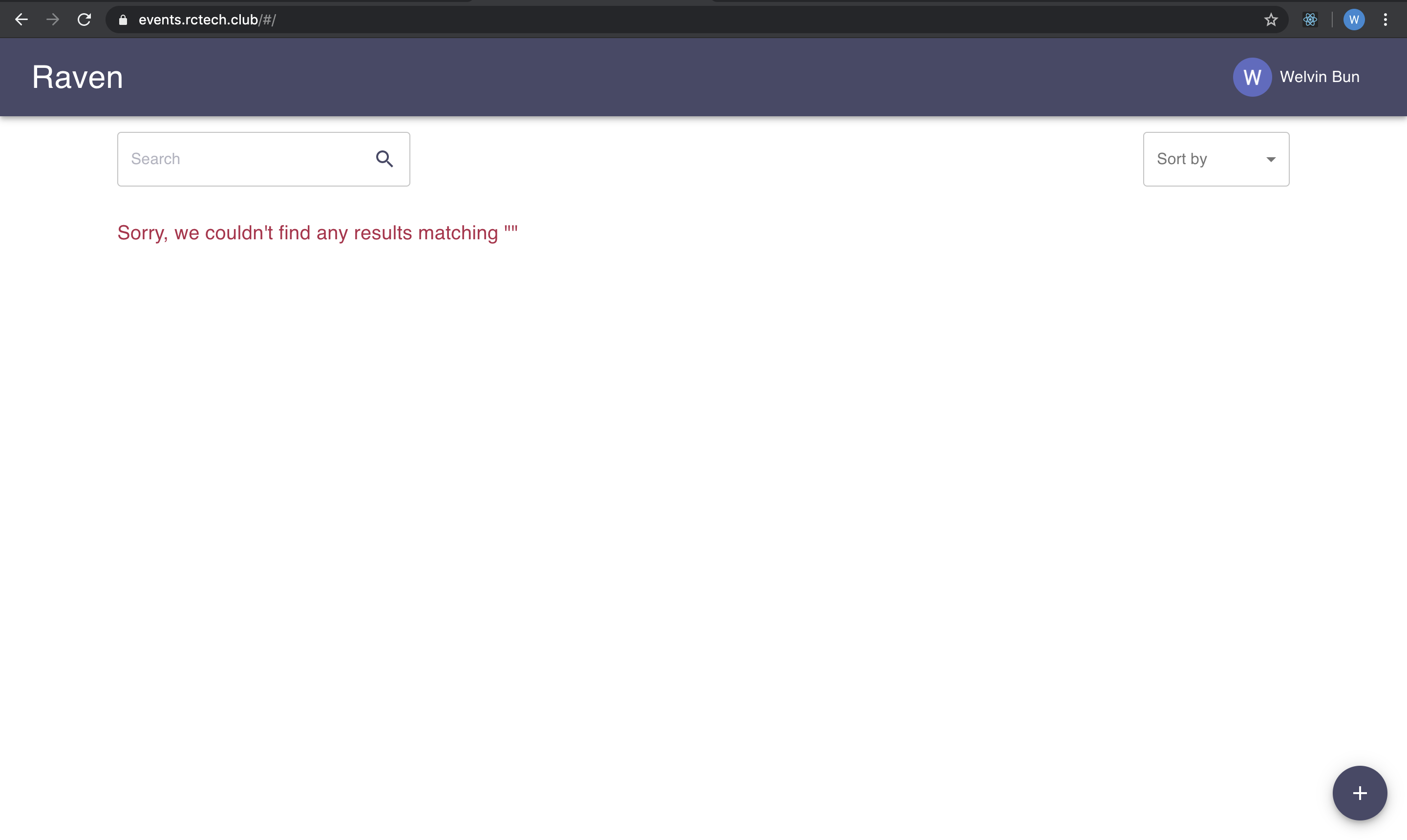 Fix search bar bug · Issue #28 · rcltech/raven · GitHub