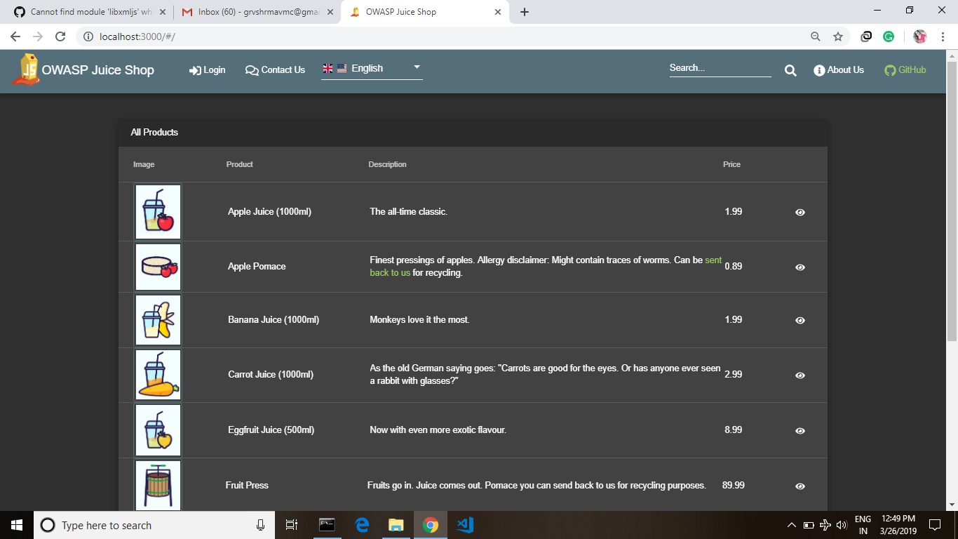 Cannot find module 'libxmljs' while connecting to localhost3000