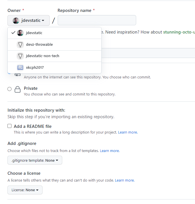 I cannot create a new repository · community · Discussion #27453 · GitHub