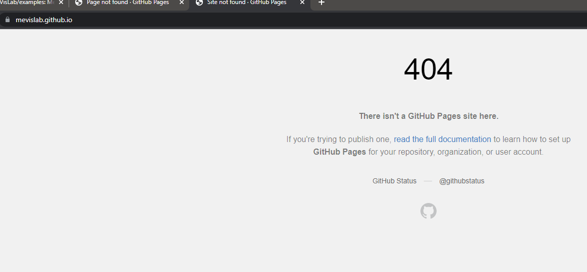 Generated Pages show 404 error · community · Discussion #34572 · GitHub