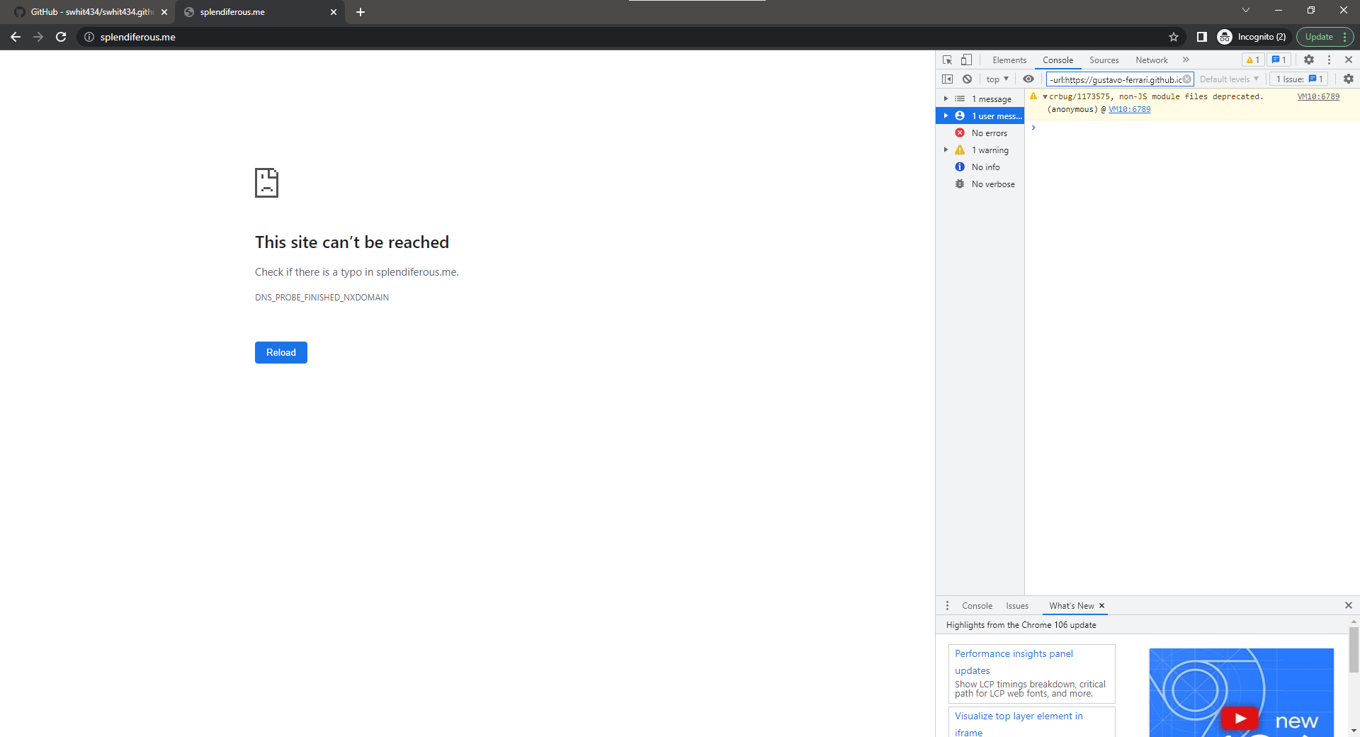 website redirects but won't open · community · Discussion #36254 · GitHub