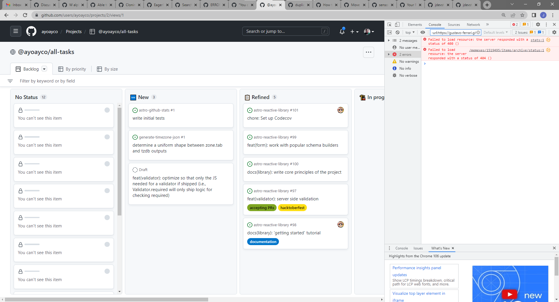 Projects Beta: can’t see private repos · community · Discussion #36398 ...