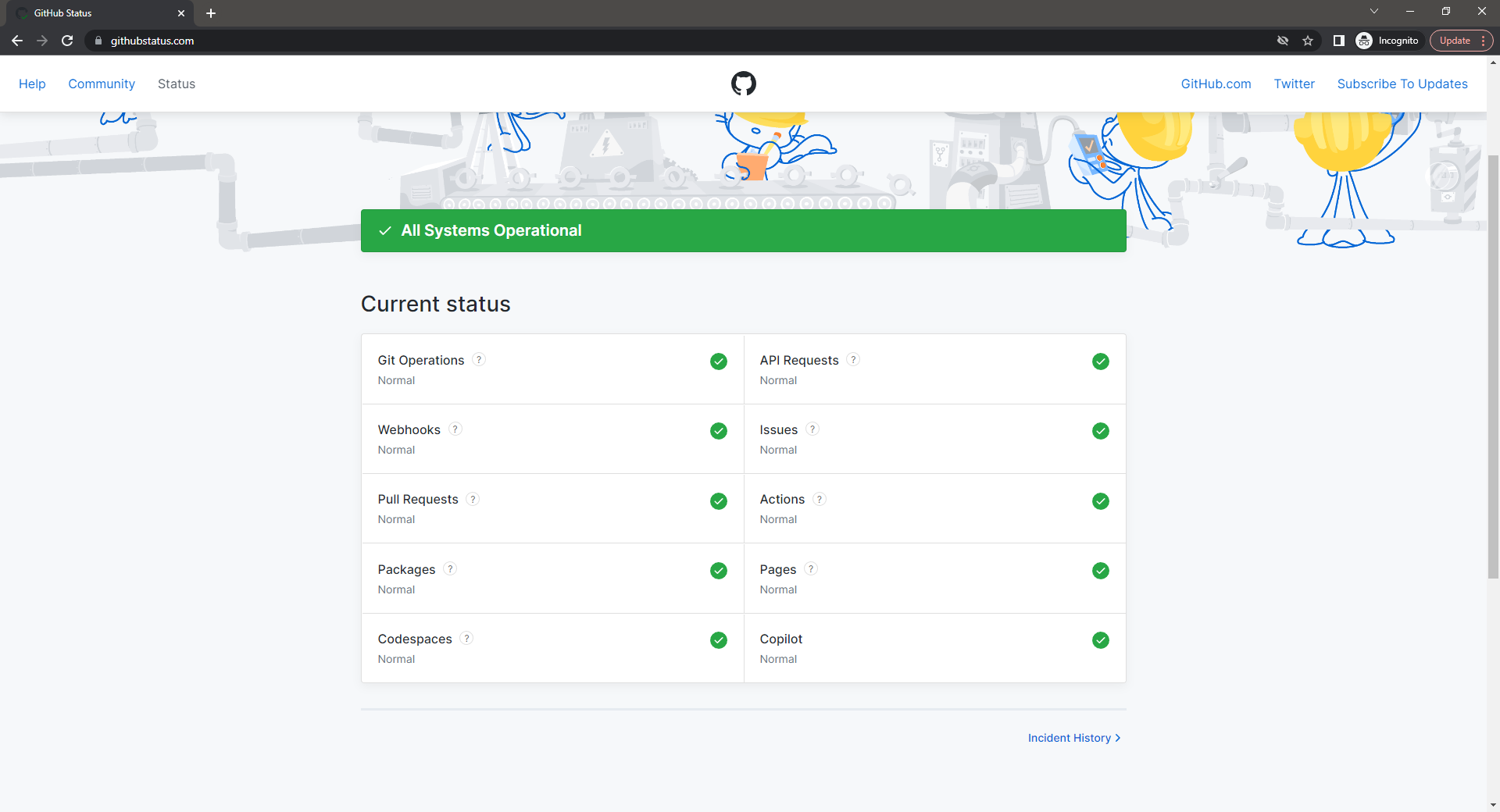 Copilot Not Working · community · Discussion #41947 · GitHub