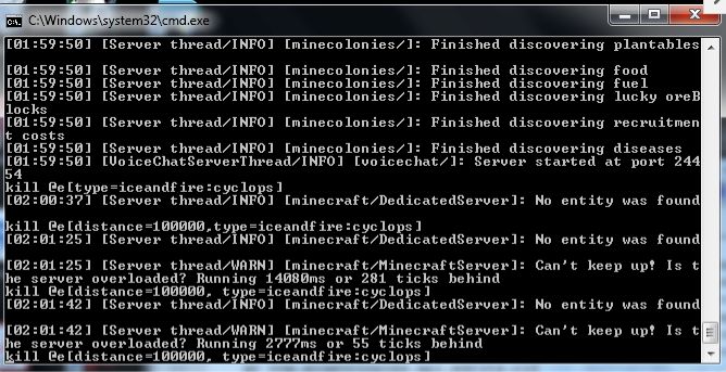 Cyclops crash issues [iceandfire-2.1.6-1.16.4] · Issue #3922 ...