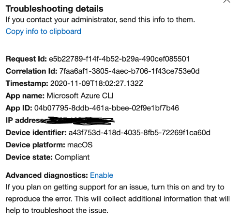Azure failed Login when connect to AML workspace in Linux VM · Issue ...