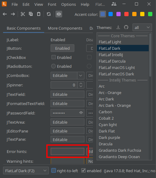 High cpu consumption with text field issue 755 jformdesigner