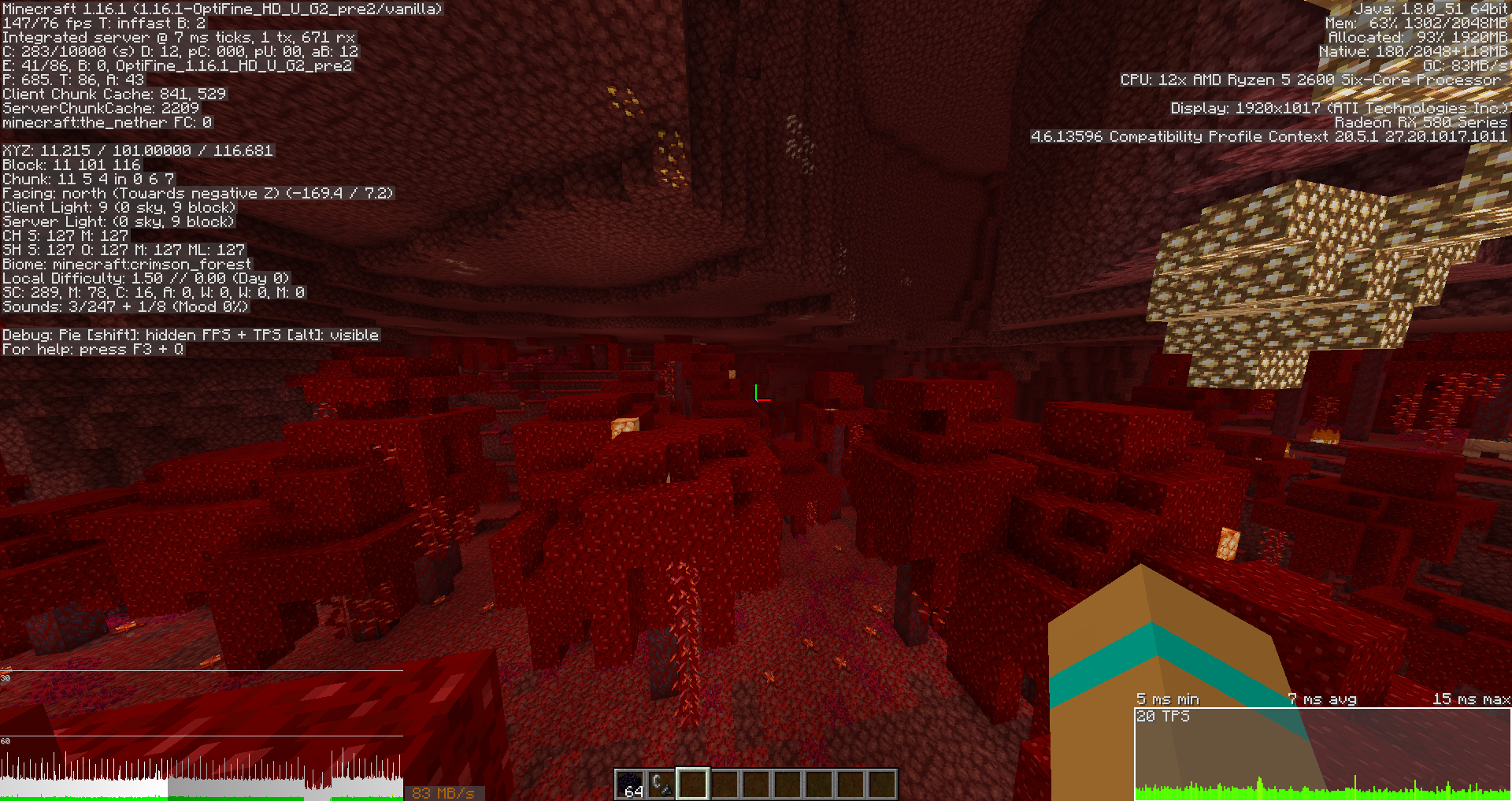 [1.16.1-pre2] Nether particles not appear · Issue #4253 · sp614x ...