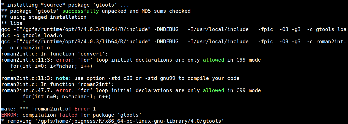 monocle3 installation error due to gtools · Issue #482 · cole-trapnell ...