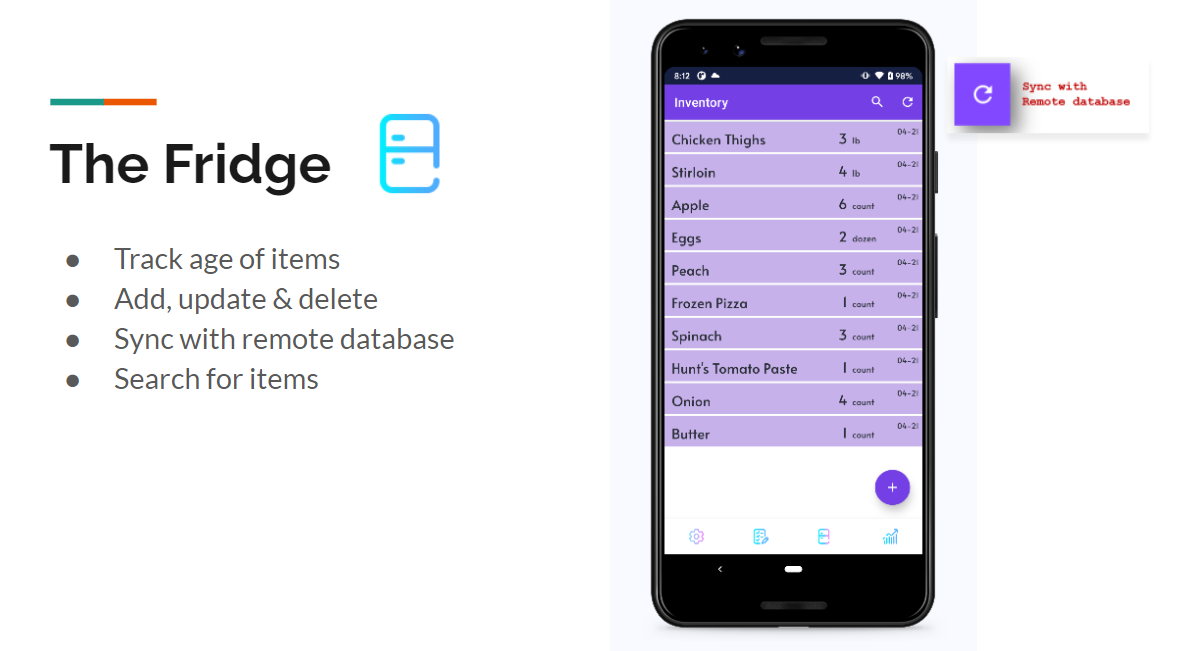 GitHub yunleong/TheFridgeStalkerApp An inventory management app