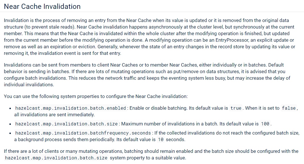Near cache invalidation does not work on change · Issue #19108 ...