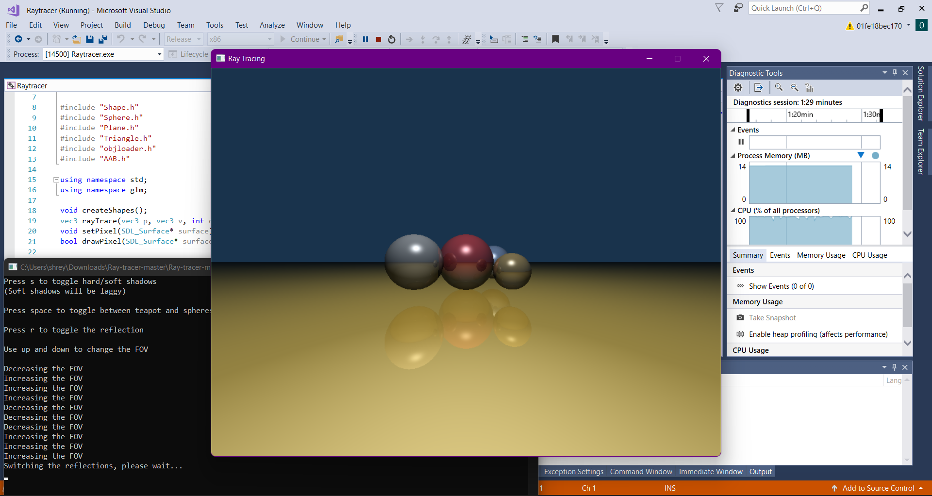 GitHub - shreyasdhotrad/Raytracing