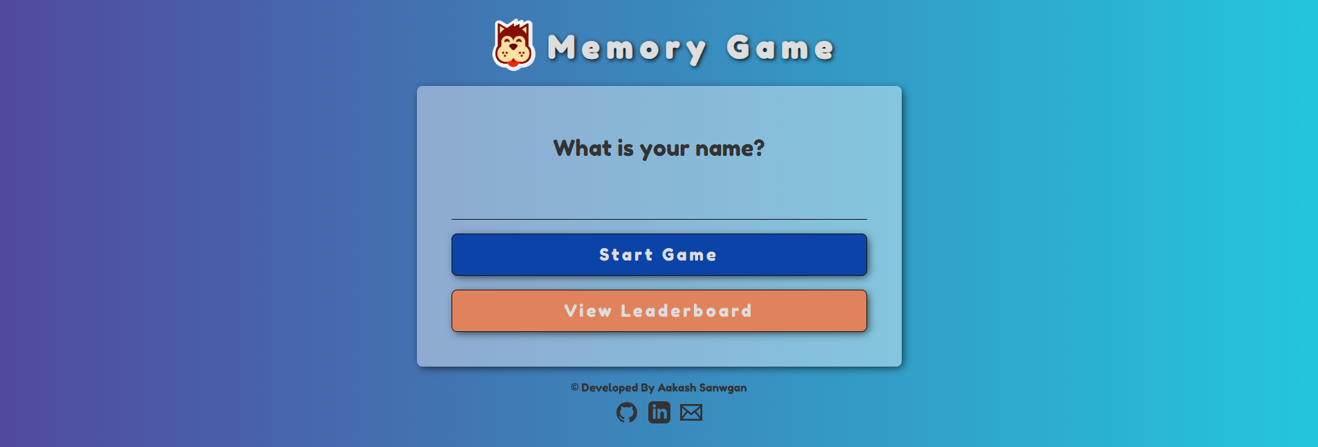 GitHub - Aakash2408/Memory-Game: Enjoy the Game here