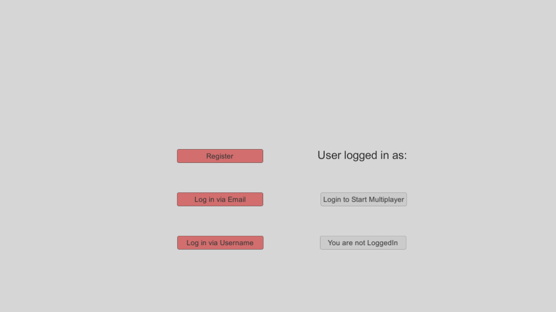 GitHub - KedarChandulur/Basic_Login_Setup: Login setup for Unity using ...