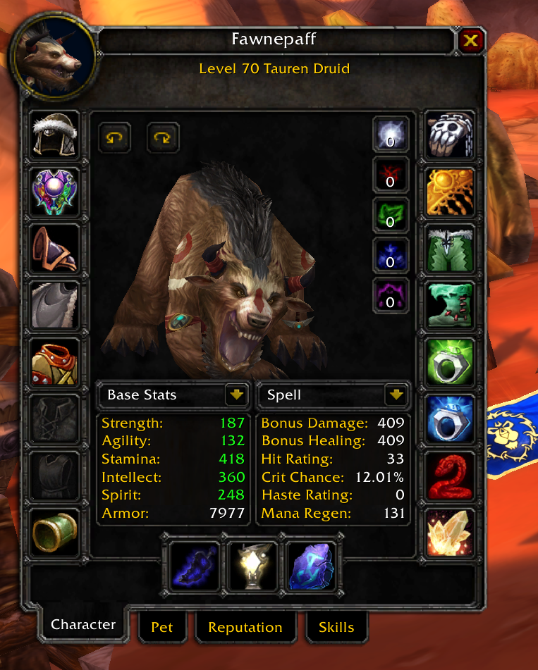 [BUG] Armor scaling for Frost Presence and Dire Bear Form on ...