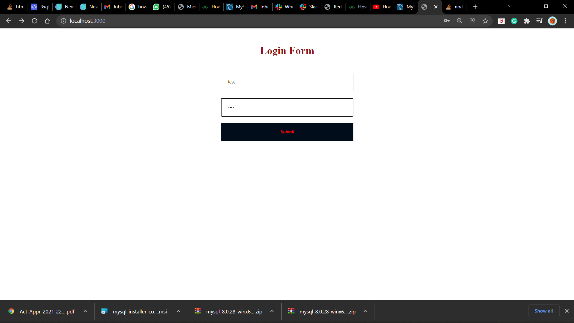 GitHub Sahiltekwani authenticateUser 