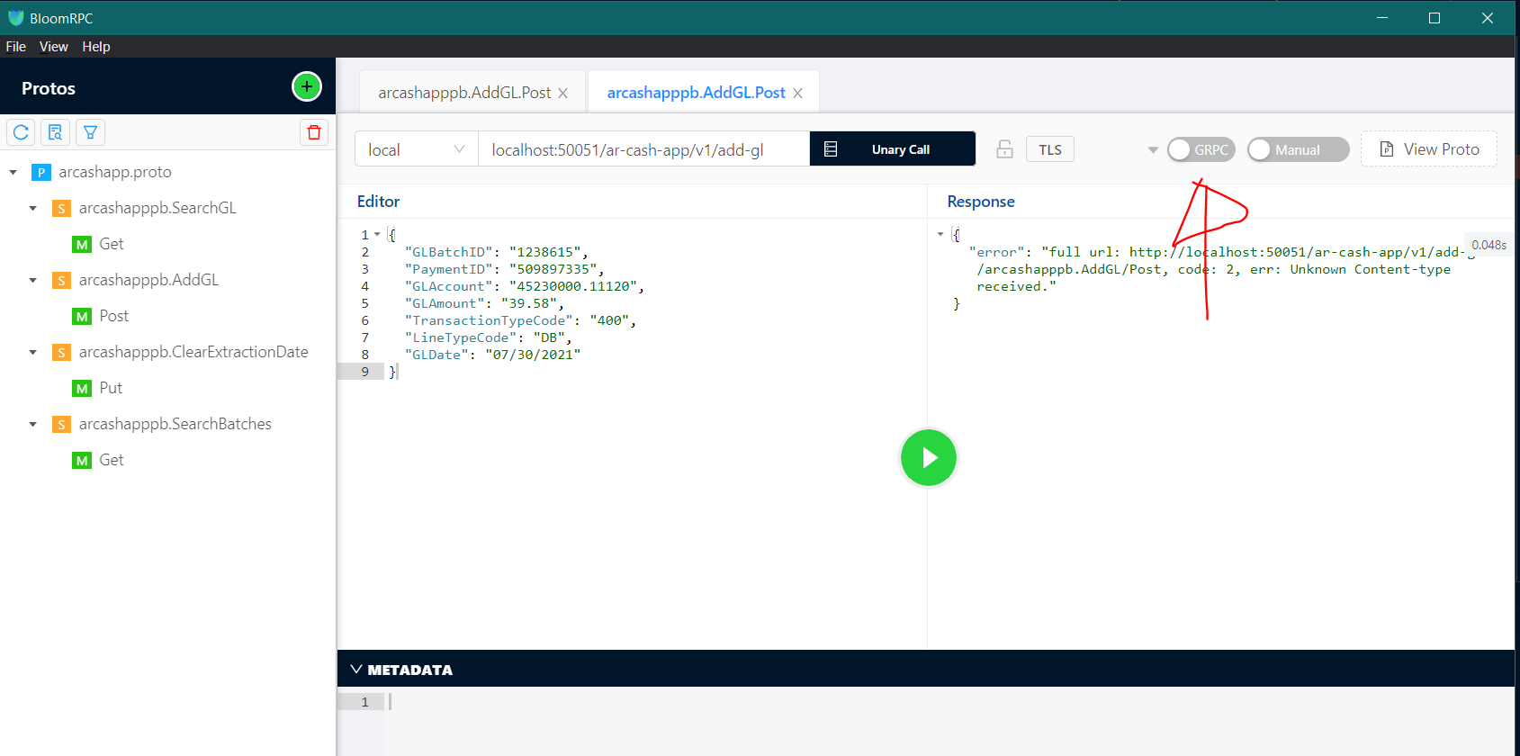 14 UNAVAILABLE: DNS resolution failed · Issue #184 · bloomrpc/bloomrpc ...