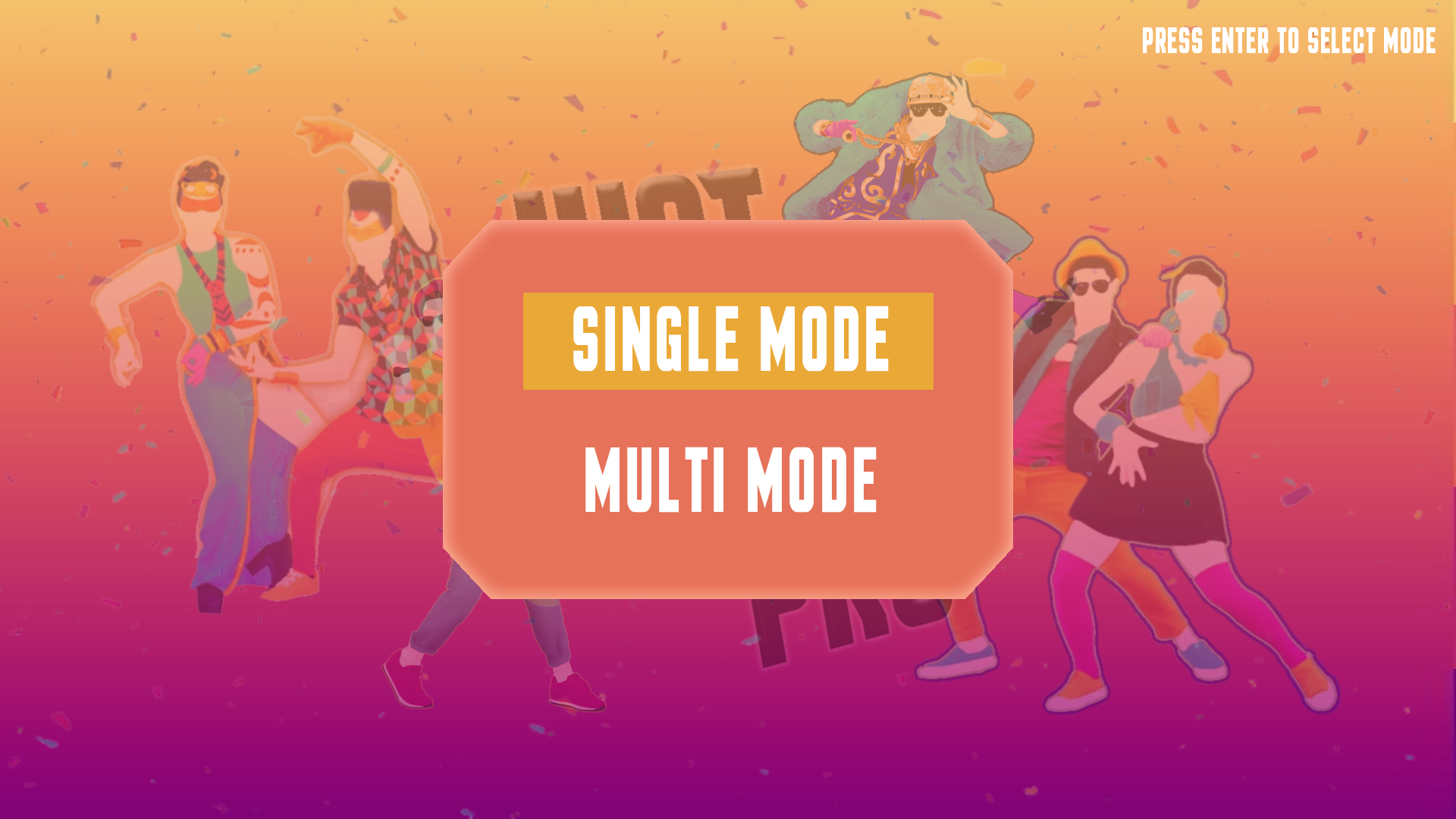 Github Toonwwk Just Dance Pro A Music Rhythm Games With Two Modes