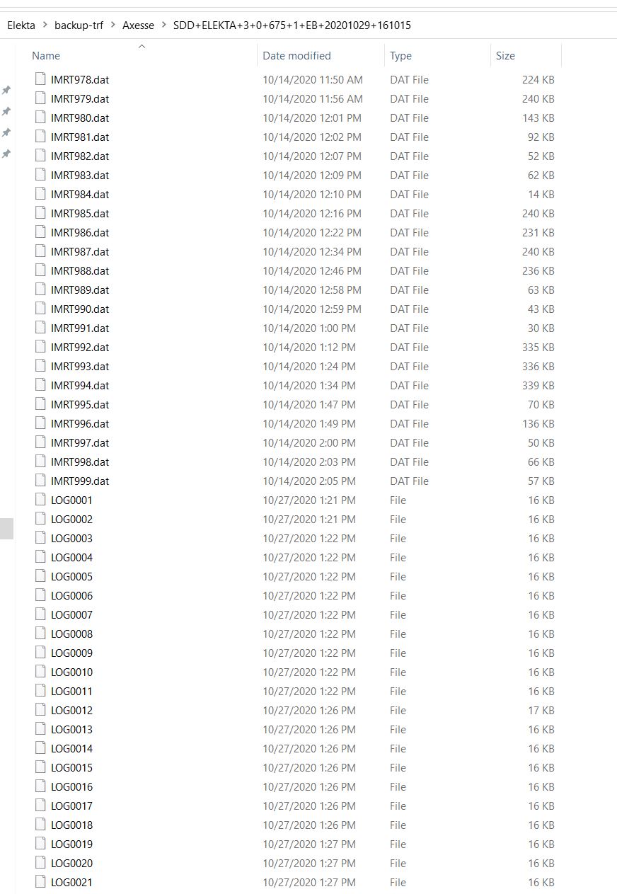 unable to find TRF files within diagnostic backup · Issue #1110 ...
