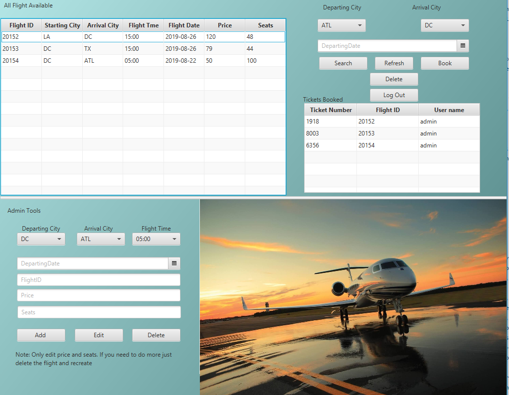 GitHub - Alex-121/Flight-App: Final Project CIS 3270