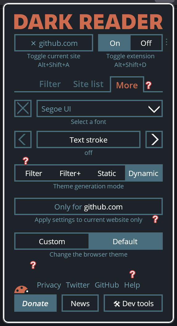 [Bug] Can't find settings import in 4.9.50? · Issue #8930 · darkreader ...