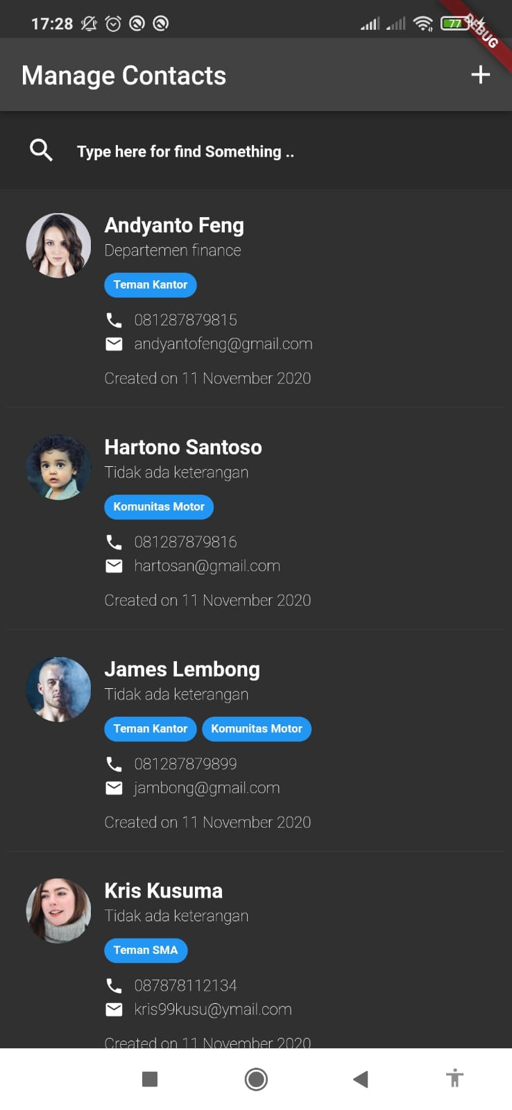 GitHub hafizc8/simplecontactlistapp Simple app contact list made