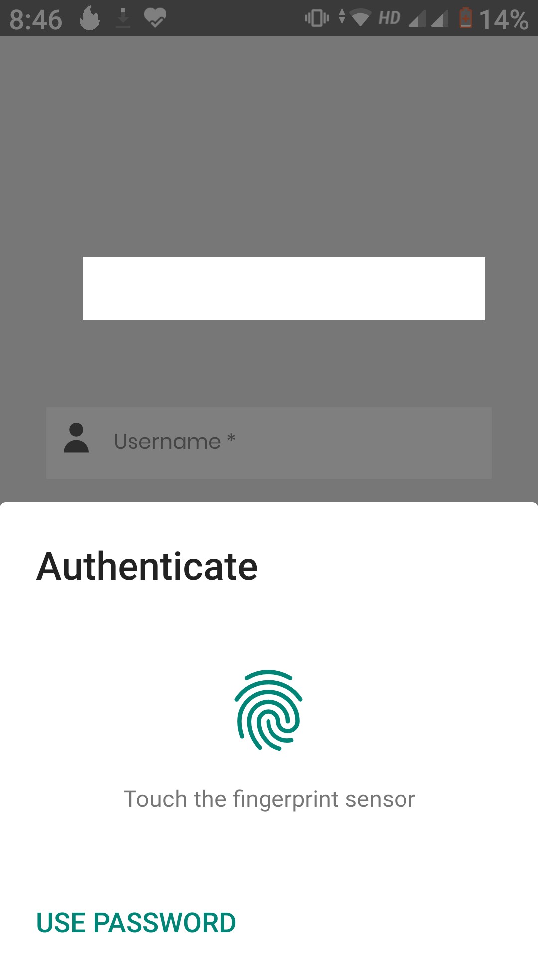 expolocalauthentication In android 9 bottom sheet is showing and in