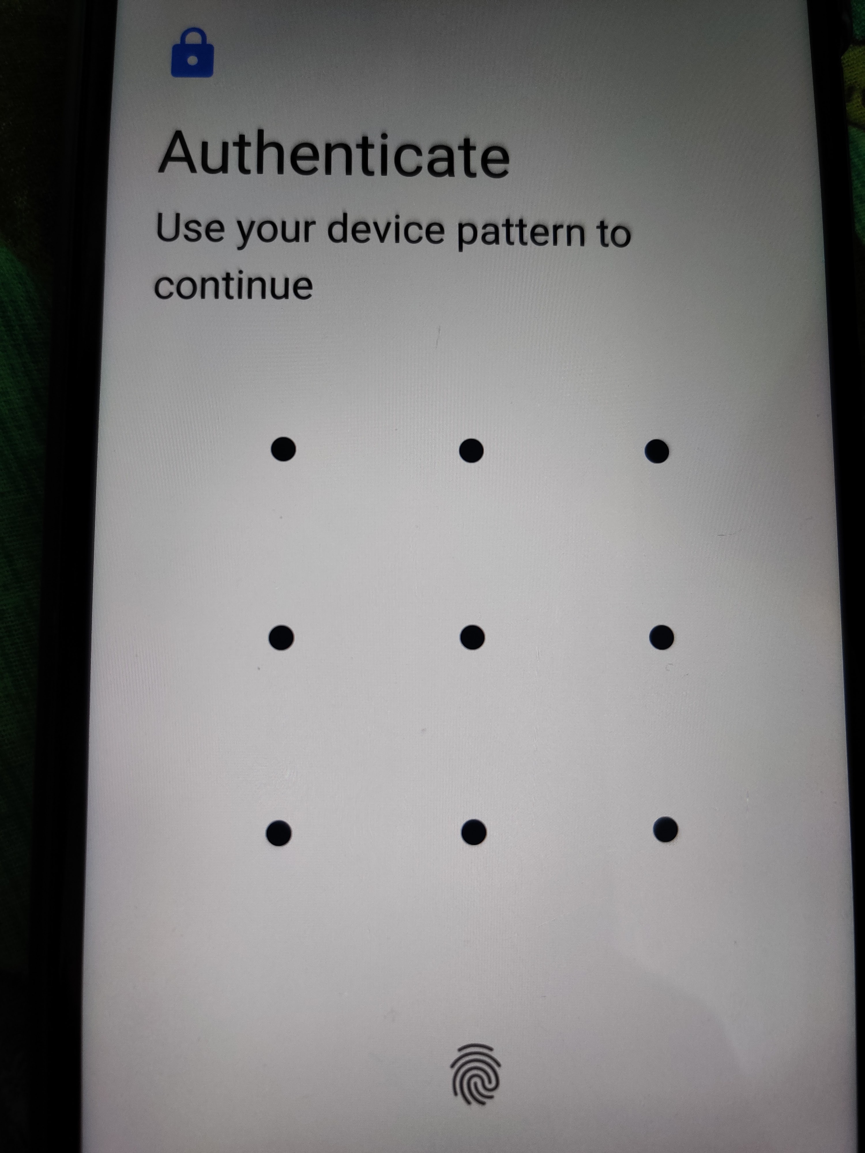 expolocalauthentication In android 9 bottom sheet is showing and in