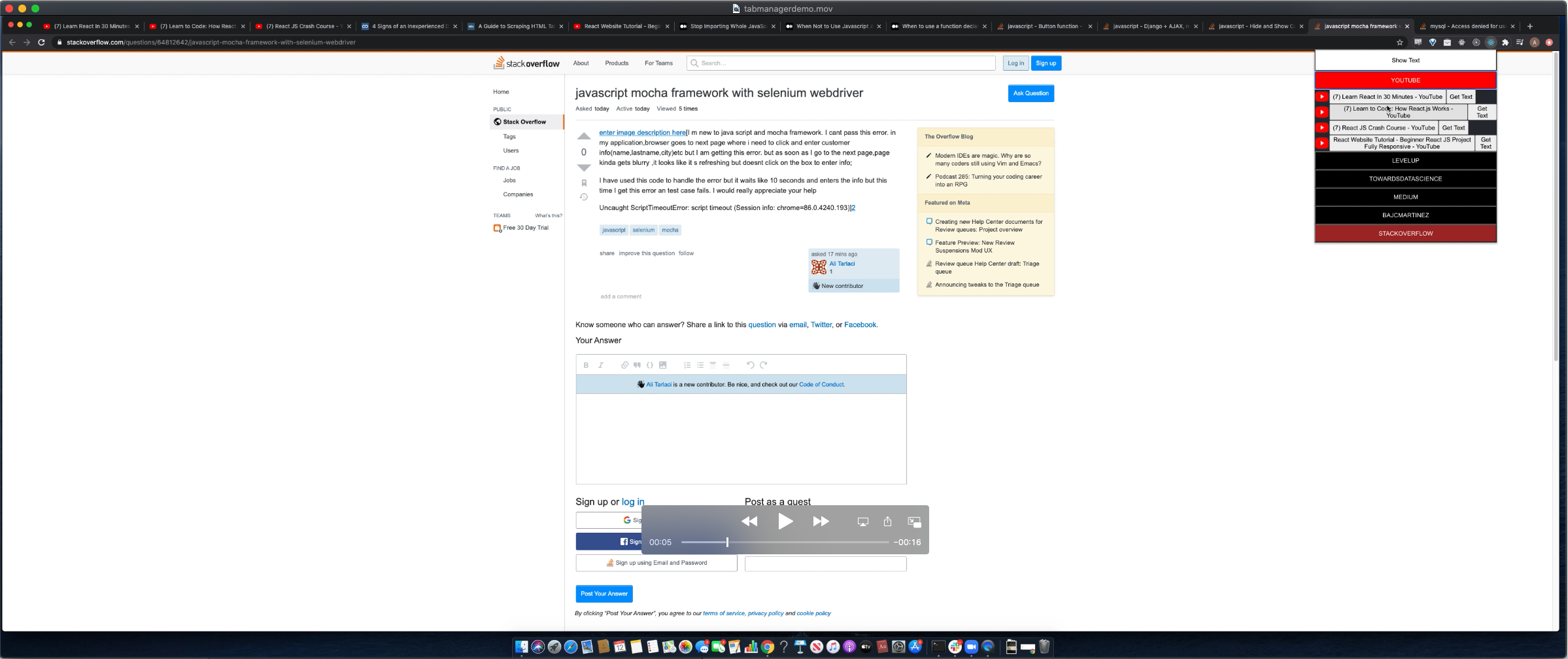 GitHub - A-editor/Tabs-Manager