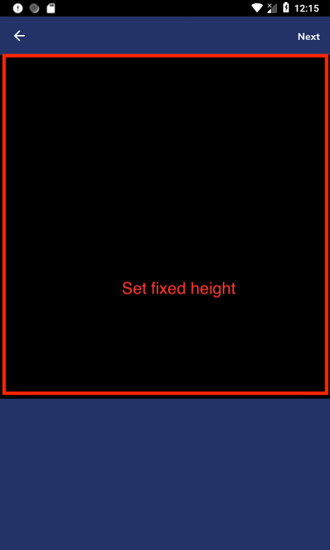 React camera. React camera