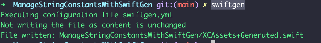 GitHub - YamamotoDesu/ManageStringConstantsWithSwiftGen