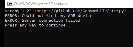 help me guys · Issue #3184 · Genymobile/scrcpy · GitHub