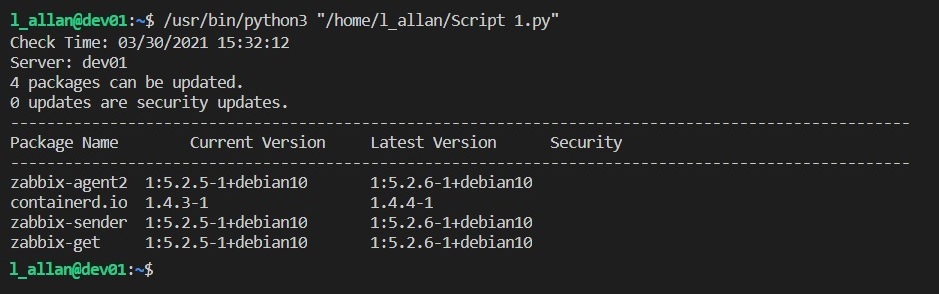 GitHub - allanpreis/pendings-updates-debian: Python script to check for ...
